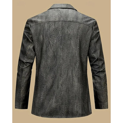 Klassischer Reverskragen-Blazer als vielseitiges Herren-Outfit