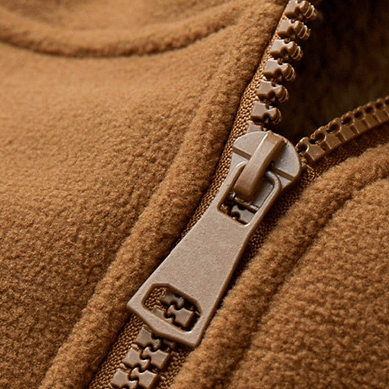 Freizeitjacke für Herren mit durchgehendem Reißverschluss