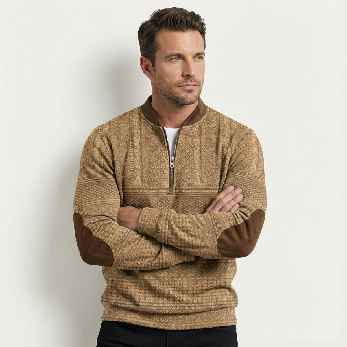 Strickjacke mit langen Ärmeln für vielseitige Alltagslooks