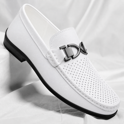 Tom Hollinger |  Herren Loafer Aus Leder Mit Metall Detail