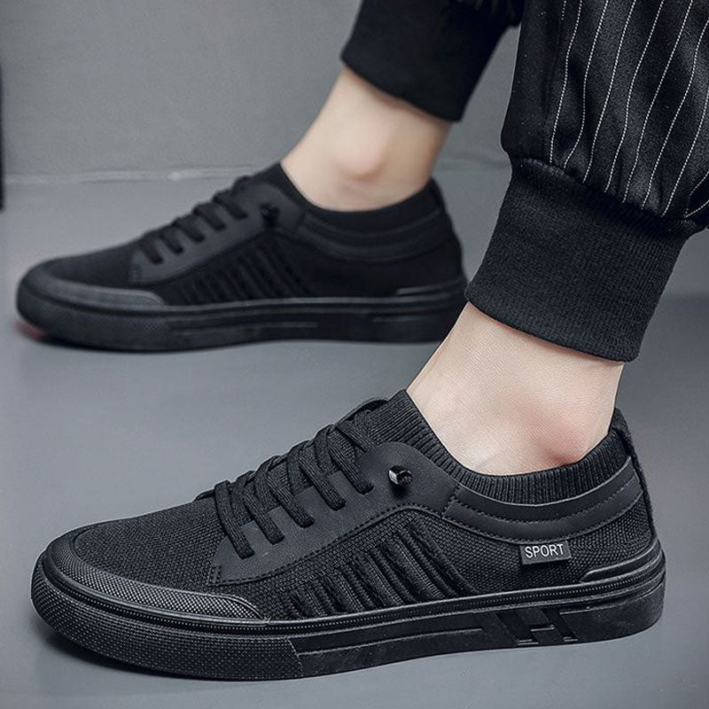 Atmungsaktiver Freizeitsneaker für Herren mit flexibler Laufsohle