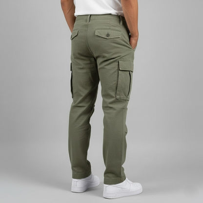 Nahaufnahme des Bundes der Herren Cargo-Hose