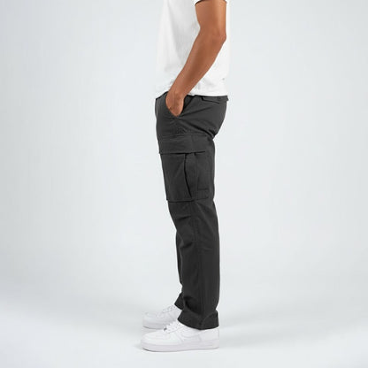 Herren Cargo Hose Mit Schmal Zulaufendem Bein