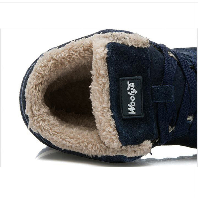 Men's Winter Boots with Warm Plush Lining