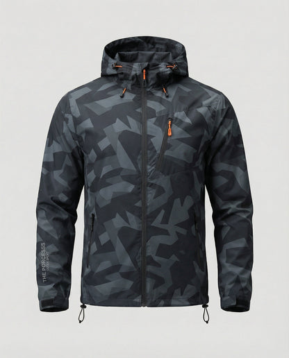 Sportliche Skijacke für Damen mit modernem Buchstabendruck
