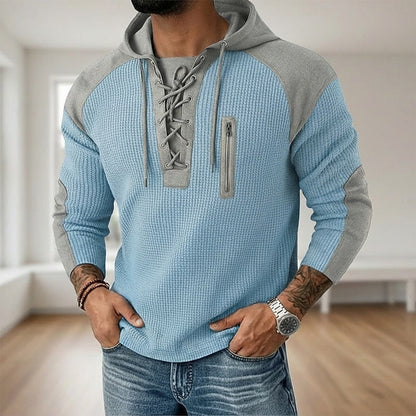 Sportlicher Herren-Hoodie mit praktischer Brusttasche